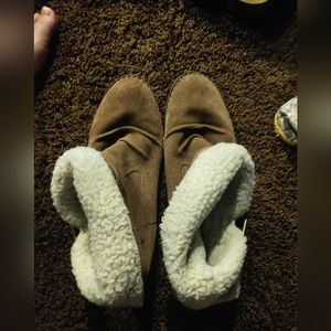 MIA Suede Fleece Booties